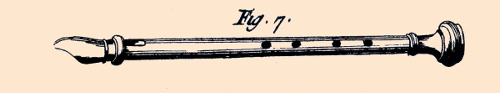 the large flageolet from l'Encyclopédie